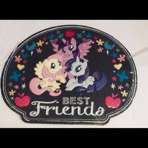 My Little Pony Best Friends Tin Metal Sign